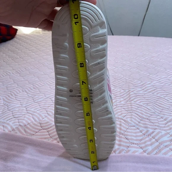 Jellypop SIZE 9 White Pink blue Shoe Box - Picture 8 of 13